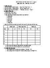 Đề cương ôn tập học kỳ I môn Ngữ văn Lớp 6 - Năm học 2014-2015